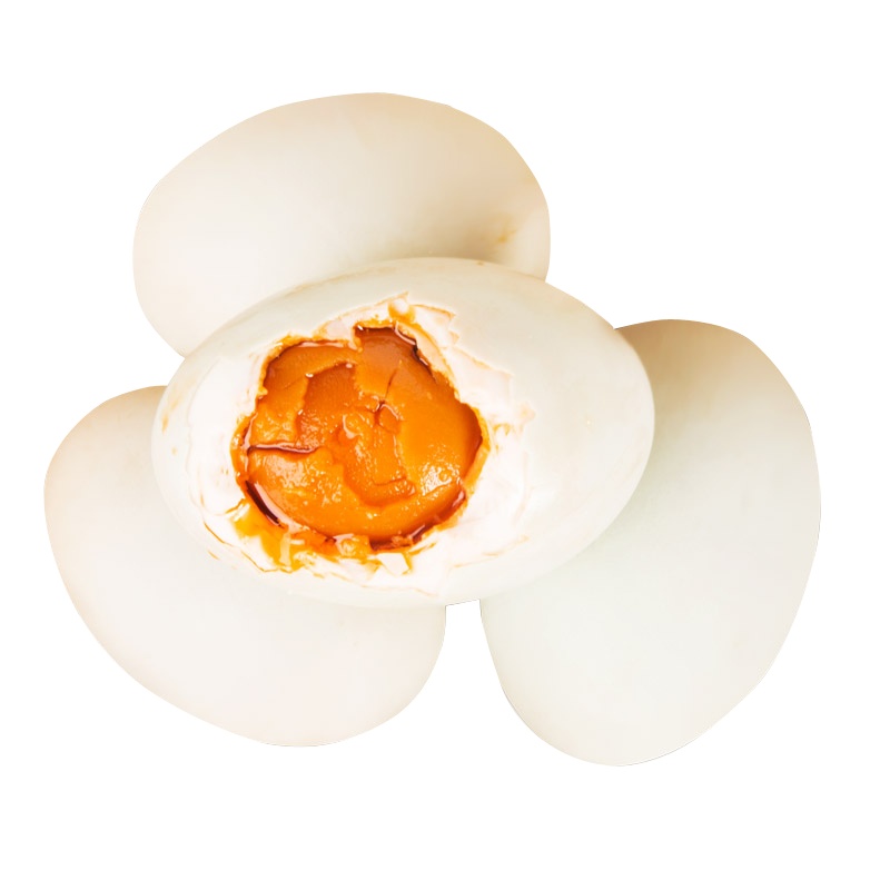 [五个农民]高邮咸鸭蛋20枚家庭装 单枚65-70克 黄泥腌制 真空包装