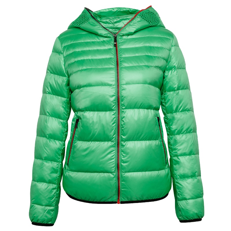 ERAL/艾莱依冬季时尚羽绒服女连帽短款韩版修身外套2053D