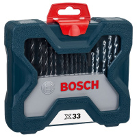 博世（BOSCH）33支混合套装（33件套）圆柄钻头混合套装