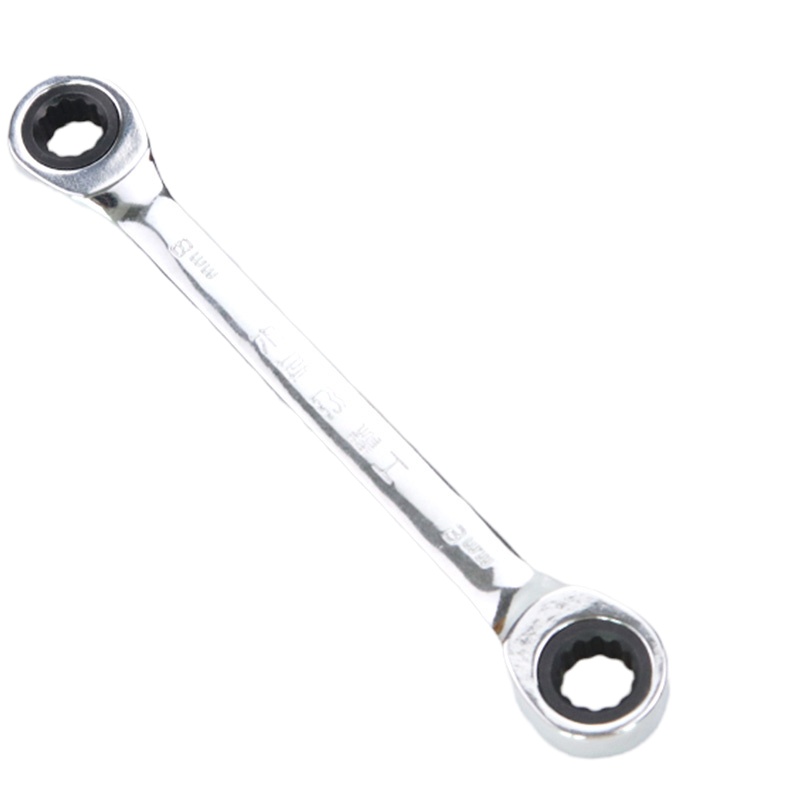 长城精工棘轮双梅花扳手17×19mm,311927