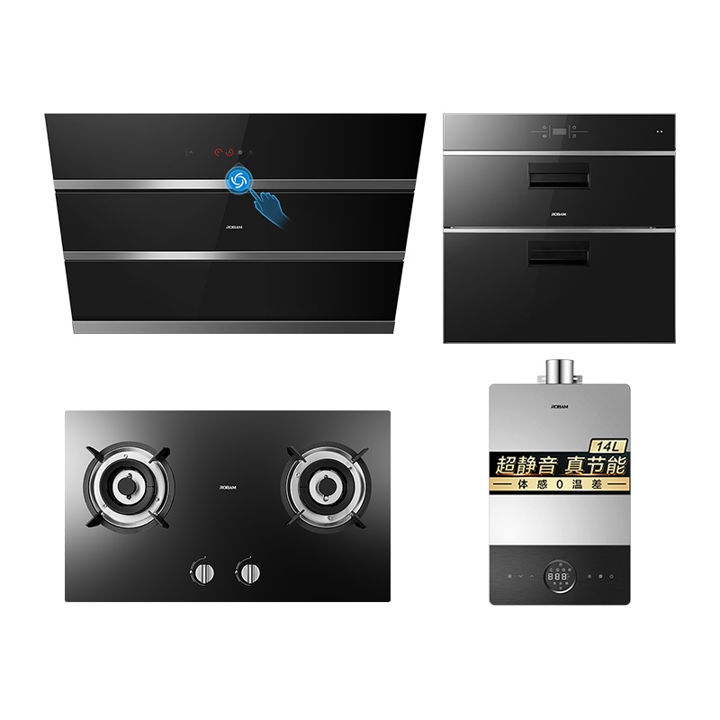 [侧吸NO.1]老板ROBAM油烟机燃气灶消毒柜热水器27N0+32B1+702X+HP650-14L天然气厨电烟灶套装