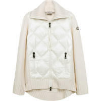 MONCLER 盟可睐 女士聚酰胺/羊毛鹅绒薄款羽绒服针织外套 F2 093 9B51600 A9197