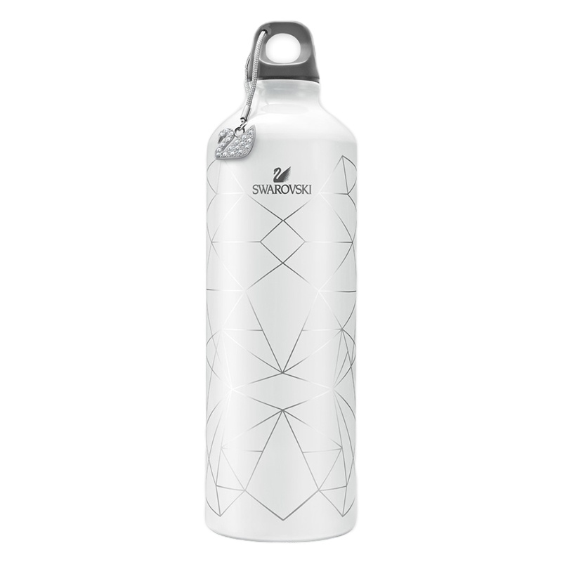 施华洛世奇SWAROVSKI 小天鹅水晶吊牌运动水壶5247186
