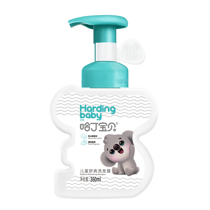 哈丁宝贝儿童舒爽洗发露(乳木果精华+蜜桃香氛)360ml