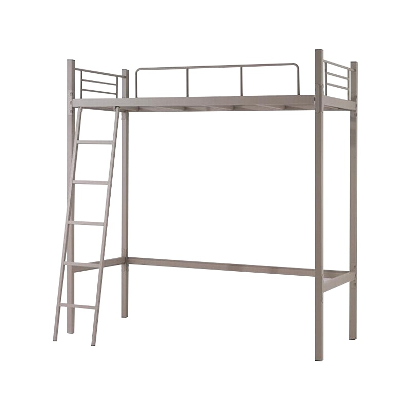 帅畅铁床学生宿舍床上下柜公寓床单人床组合床带衣柜书桌铁床上下铺床