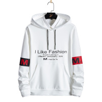 俞兆林(YUZHAOLIN)连帽卫衣男秋运动休闲上衣青少年韩版潮牌帅气百搭外套