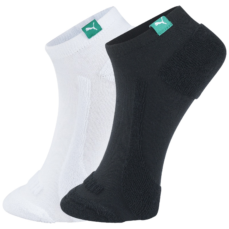 PUMA彪马袜子男士半毛圈运动中筒袜2双装
