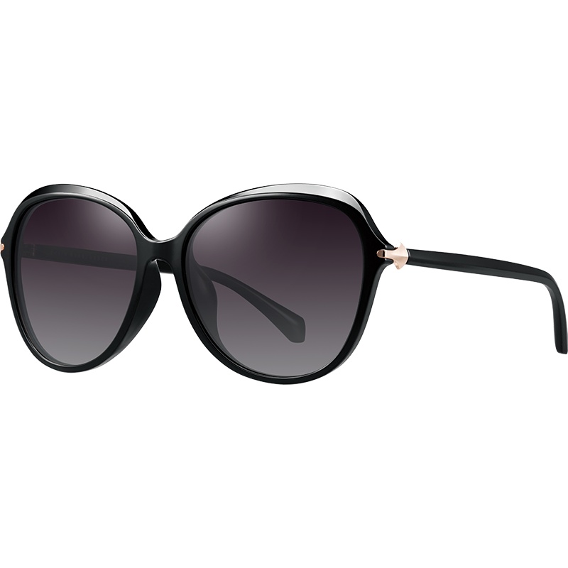 派丽蒙明星同款墨镜偏光新款圆脸防紫外线开车超轻太阳镜女71423