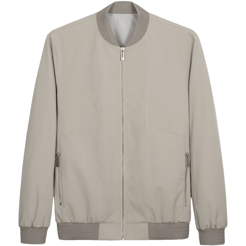 千纸鹤男装2020春季新款商务休闲夹克立领男士外套男潮30488