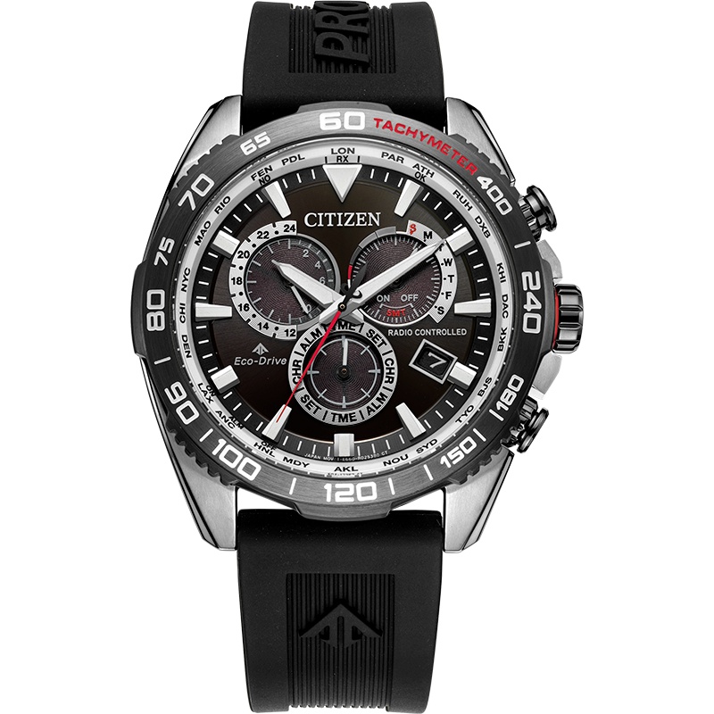 西铁城(CITIZEN)PROMASTER系列运动休闲男表CB5036-10X