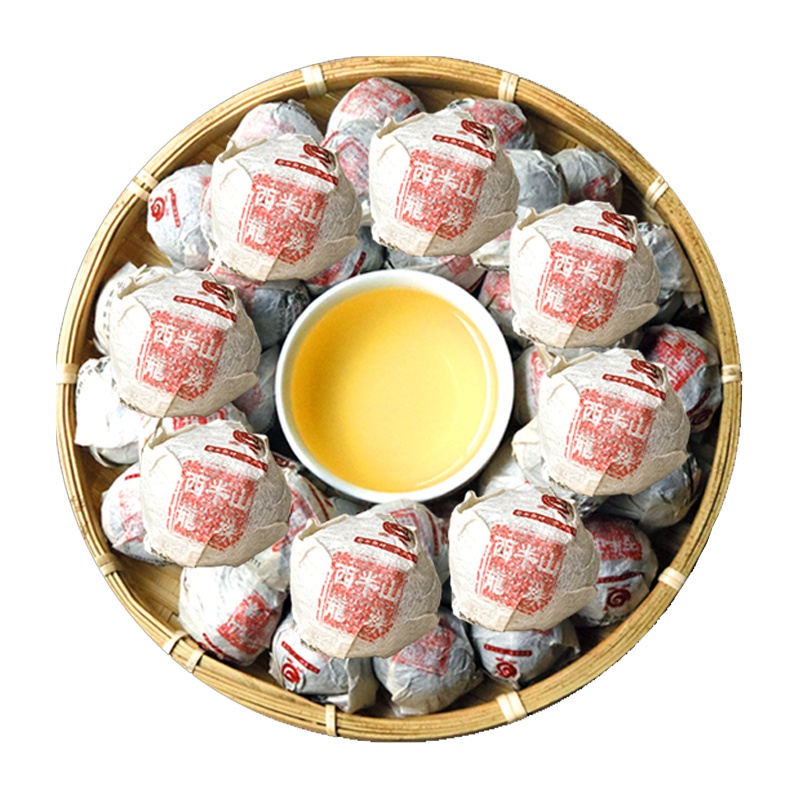 2018年 云章 普洱茶 生茶 龙珠 西半山小龙珠 临沧 勐库茶叶 沱茶 单颗 茶窝茶叶