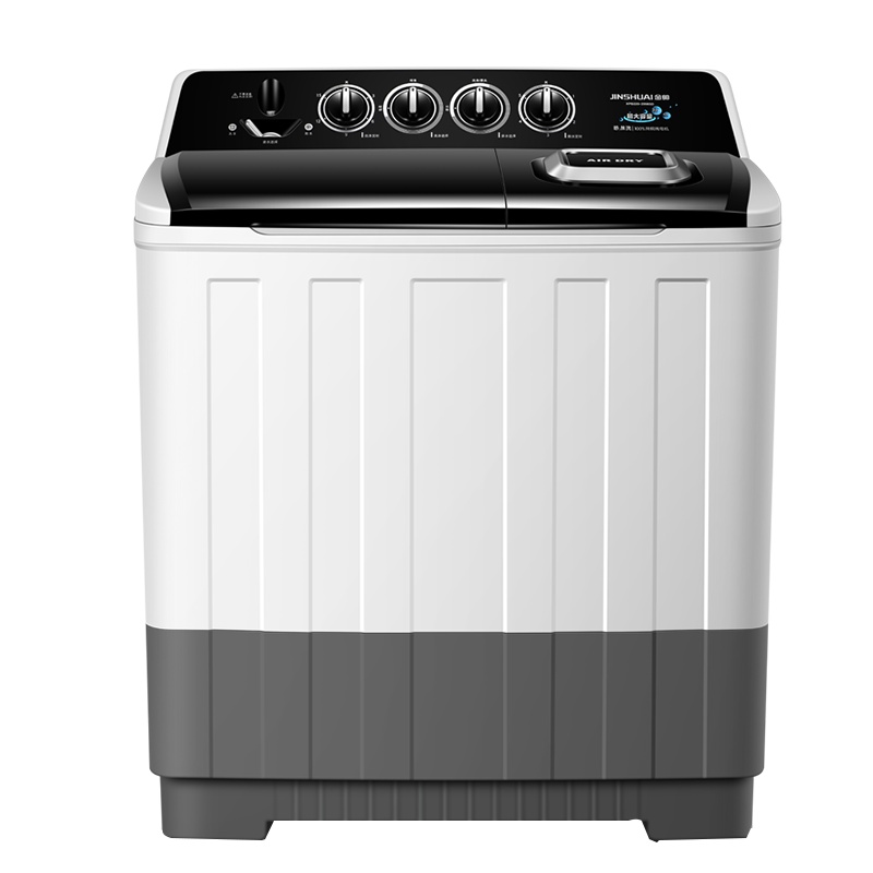 金帅(JINSHUAI) XPB220-2998SD 22公斤 半自动双缸双桶 家用洗衣机 波轮大容量 洗脱分离 矅黑