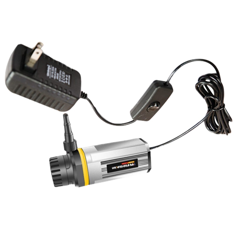 妙有 12v小水泵抽水家用潜水自吸微型开槽切割机水钻机供水泵迷你 [扬尘15米]抽水泵-活动款