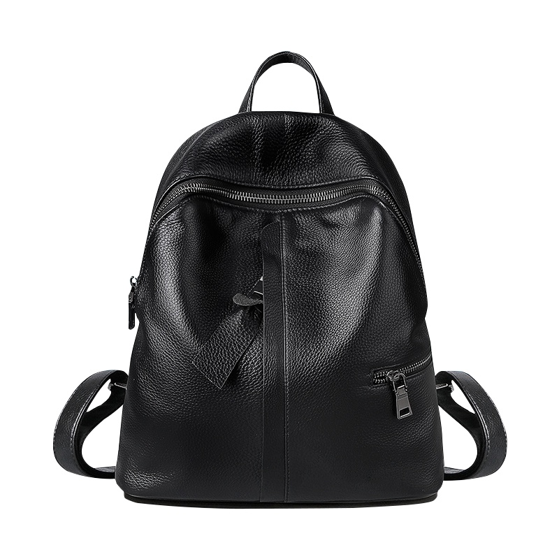 【顺丰配送】真皮女双肩包女包包小背包大容量大学生书包头层牛皮包双肩背包女