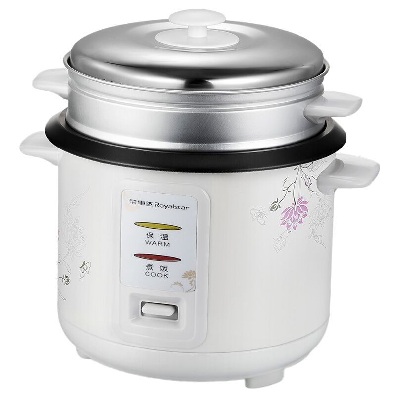 荣事达(Royalstar)电饭煲电饭锅家用传统老式直身锅3L容量带蒸笼RZ-30G