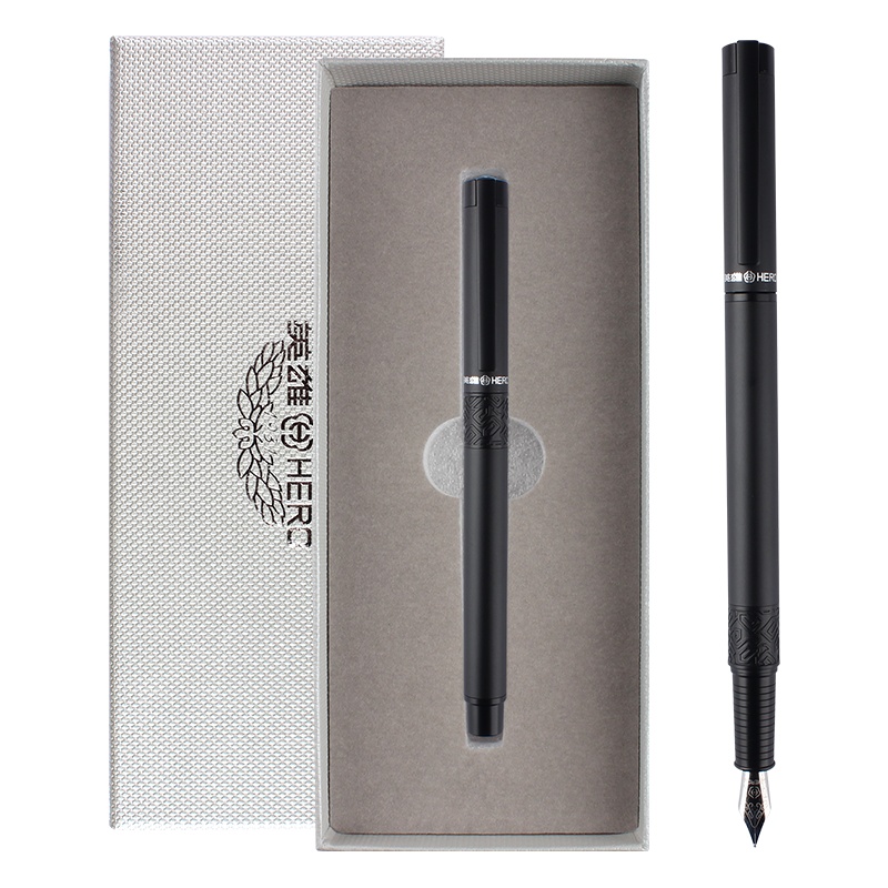 英雄(HERO)钢笔 H667日用书写商务办公男士礼盒装女学生练字签字笔