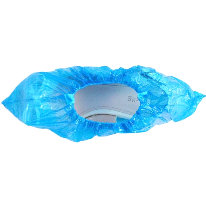 一次性鞋套 塑料套 加厚1.4克蓝色 100只/袋