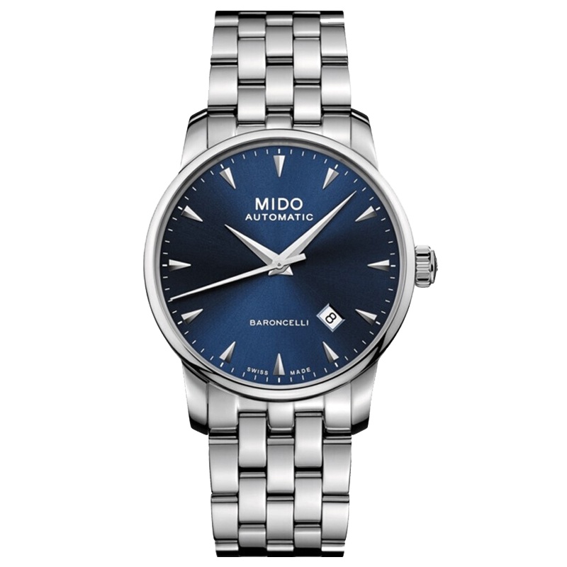 【全新】美度贝伦赛丽系列机械男表M8600.4.15.1