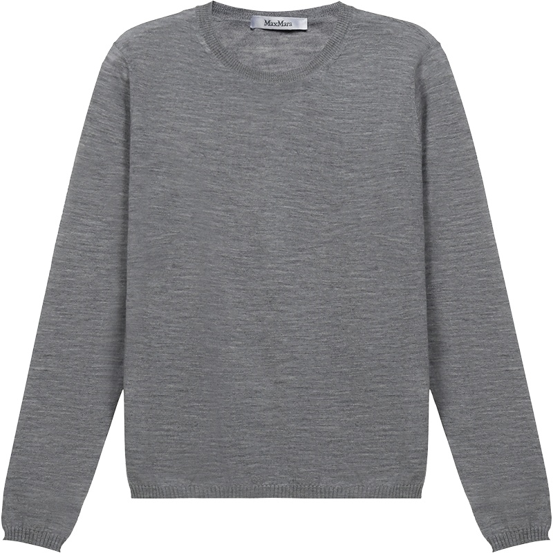 麦丝玛拉 Max Mara 女士山羊绒圆领长袖针织衫羊绒衫MARMO