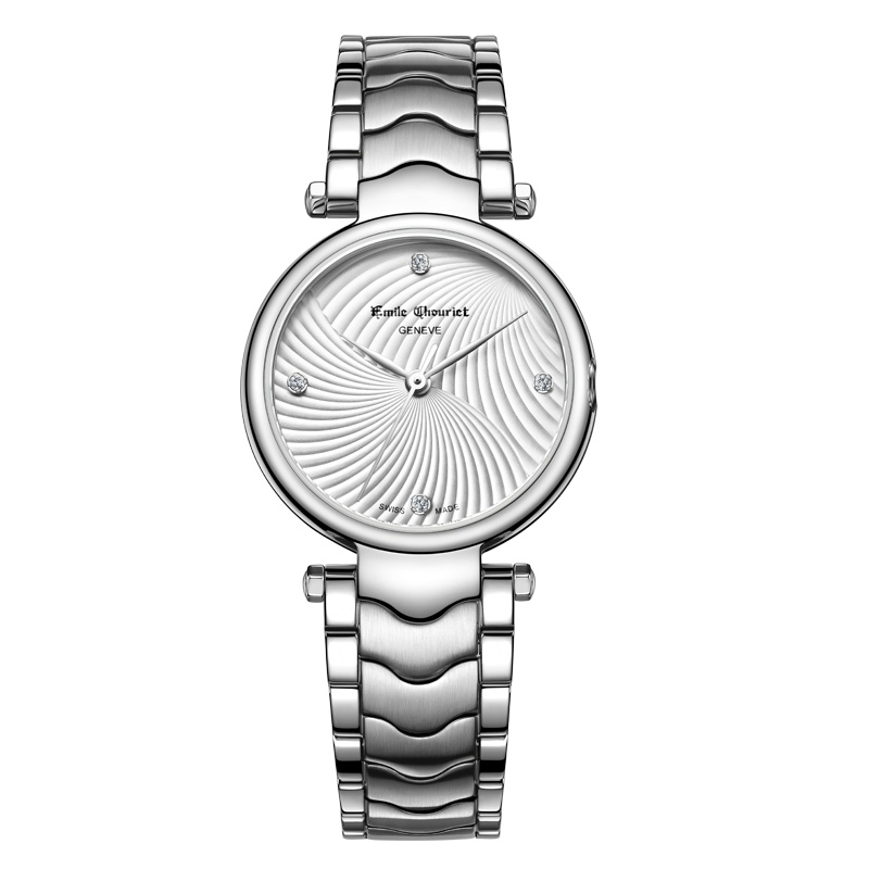 (Emile Chouriet)瑞士艾米龙表净雅系列女士石英表61.2181.L.6.2.27.6