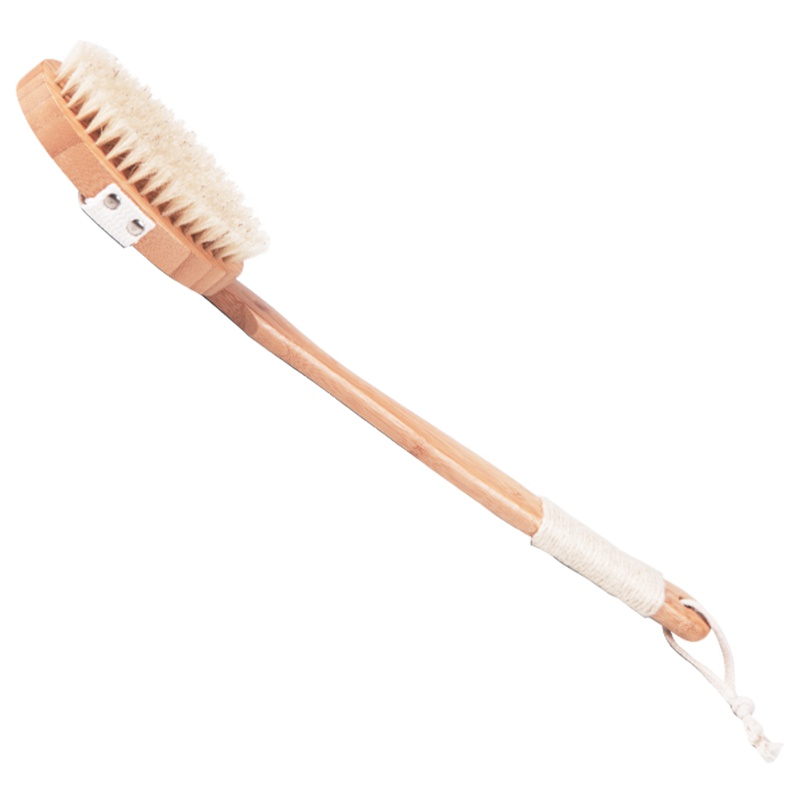 苏宁极物 卫浴用猪鬃软毛沐浴刷 44×7×3.5cm