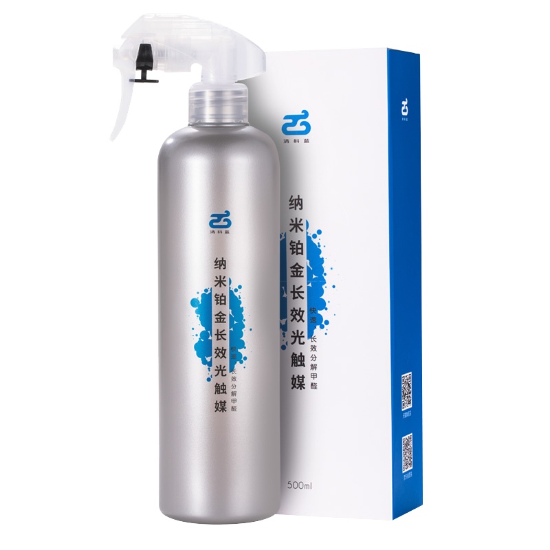 清科蓝甲醛清除剂光触酶铂光素光触媒甲醛清除剂家用除甲醛神器新房强力型喷雾剂 清华大学赵大庆教授推荐单瓶装