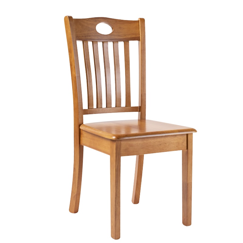 梦商 实木餐椅 休闲靠背会议椅 880×445×430mm 一张