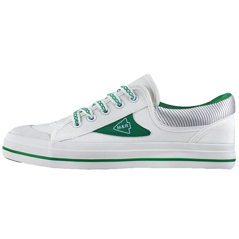 双星 复古帆布男女休闲鞋情侣运动休闲经典系带板鞋小白鞋 992