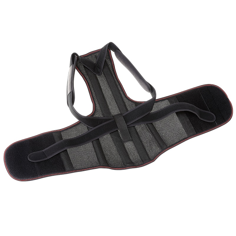 君来康驼背矫正带矫姿器男女成人儿童隐形衣防驼背部纠正开肩神器升级-星空黑S码