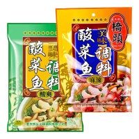 桥头美味酸菜鱼调料麻辣味300g+桥头美味酸菜鱼调料酸爽味300g