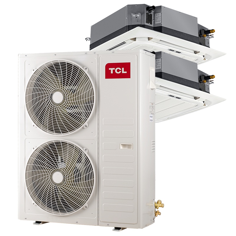 TCL中央空调 6匹一拖二多联机天花机 全直流变频一级能效三菱压缩机 嵌入式冷暖吸顶机 TMV-Vd140W/N1