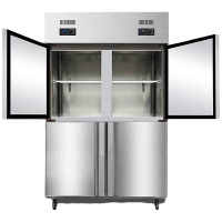 不锈钢 四门冰柜