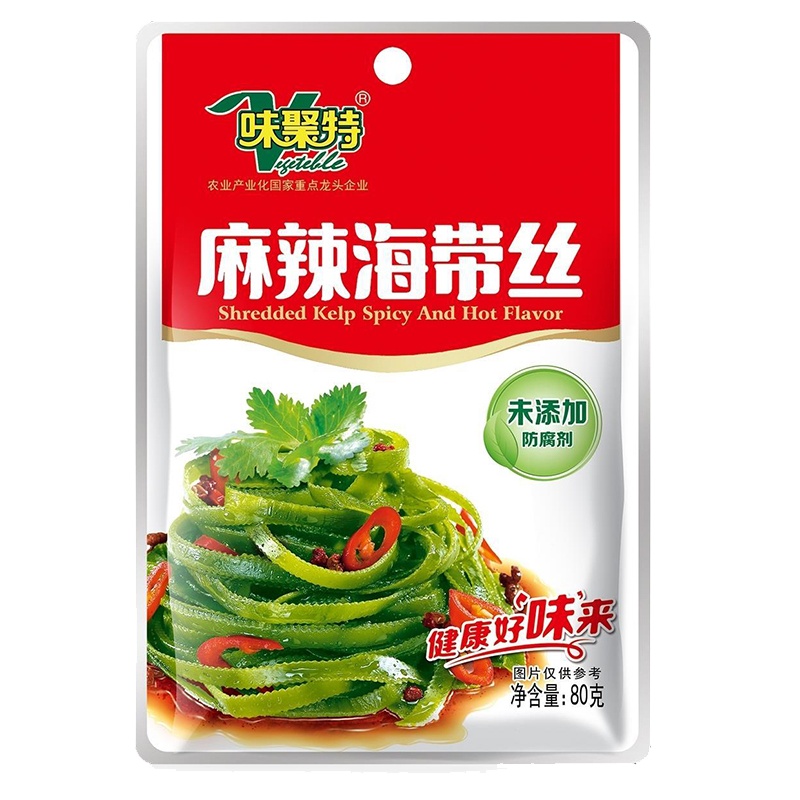 味聚特麻辣海带丝80g