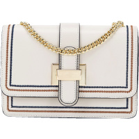 欧米OMI牛皮包包女2019新款百搭单肩斜挎包时尚洋气ins链条小包