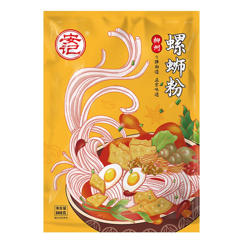 安记柳州螺蛳粉特产网红螺丝粉方便速食米线酸辣粉丝300g*1包