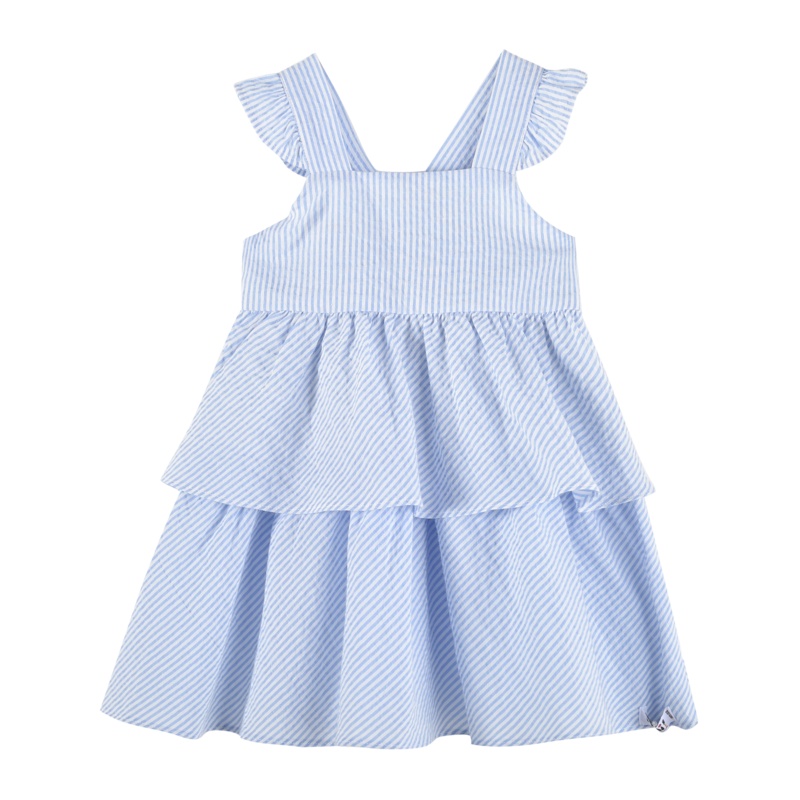 [8折价:28.8元]铅笔俱乐部童装小童儿童吊带连衣裙2022夏装女童裙子洋气拼接