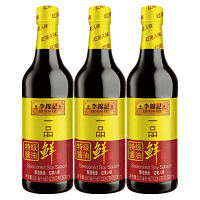 李锦记 一品鲜特级调味品 500ml*3瓶