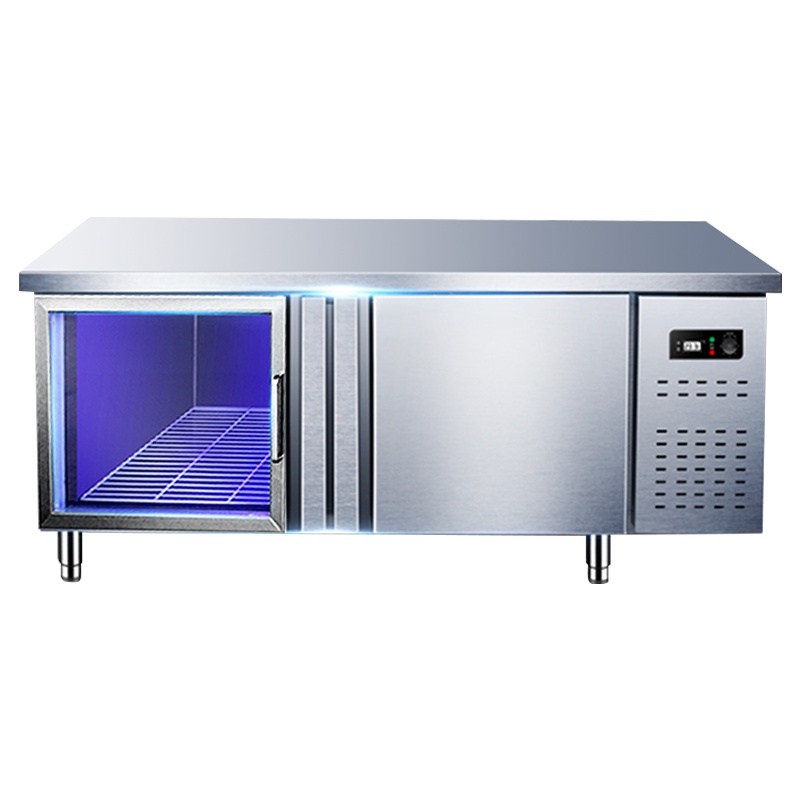 飞天鼠(FTIANSHU) 1.2米蓝光双温工作台保鲜操作台 吧台冰箱商用冰柜卧式冷柜平冷操作台工作台冷柜