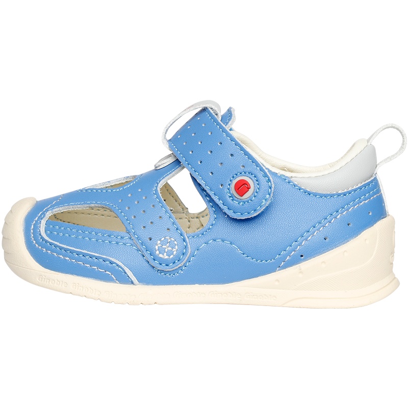 基诺浦2021夏机能鞋步前关键鞋凉鞋男女宝宝鞋子包头凉鞋