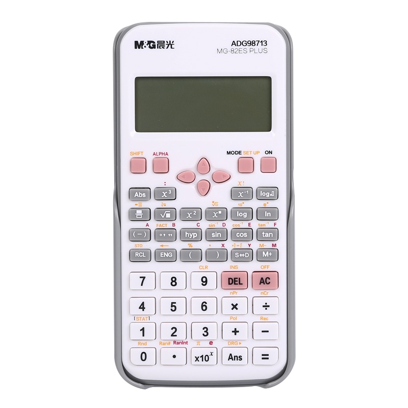 晨光(M&G)ADG98713函数计算器 PLUS函数科学学生计算器 适用初高中MG-82ES 颜色随机