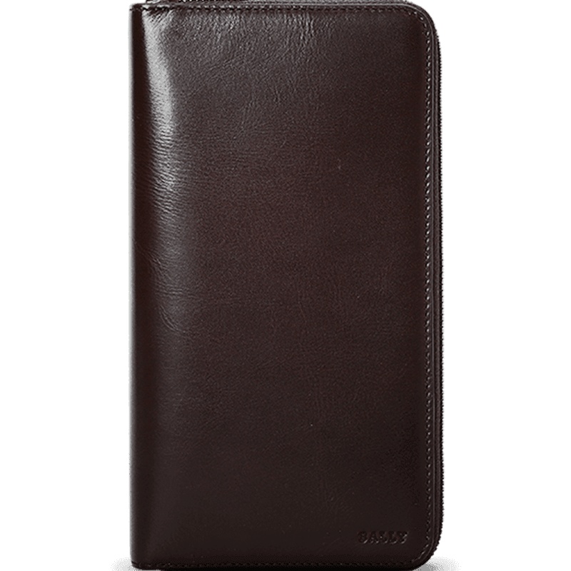 巴利 BALLY 手拿包 压纹字母标光面皮6208234 男士手拿包