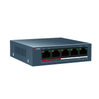 (DT)海康威视(HIKVISION)DS-3E0105P-E/M 5口百兆 POE交换机(单位:台)黑色