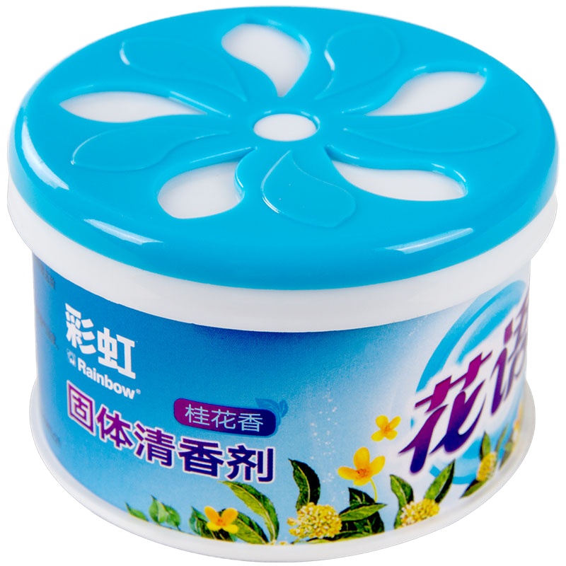 企购优品 彩虹固体空气清新剂70gR6301 桂花味(30瓶起发)