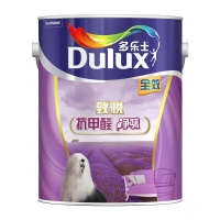 多乐士(Dulux)抗甲醛全效内墙乳胶漆 墙面漆油漆涂料 A743 6L哑光白色