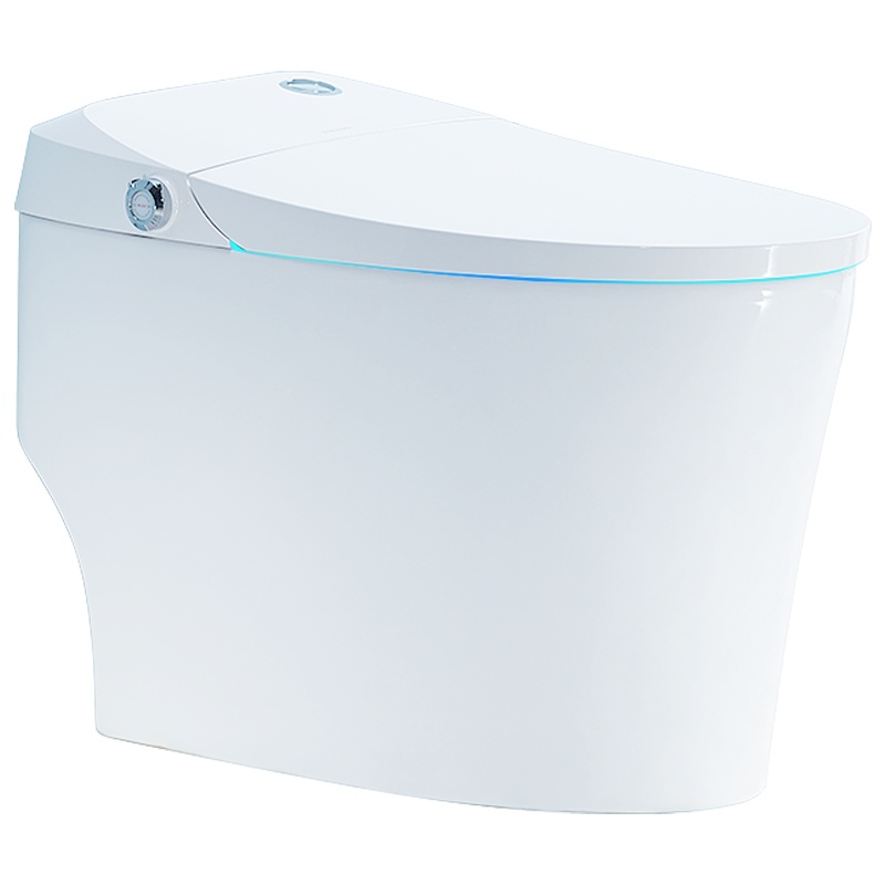 法恩莎卫浴官方旗舰智能马桶一体智控旋钮家用全自动即热F6坐便器