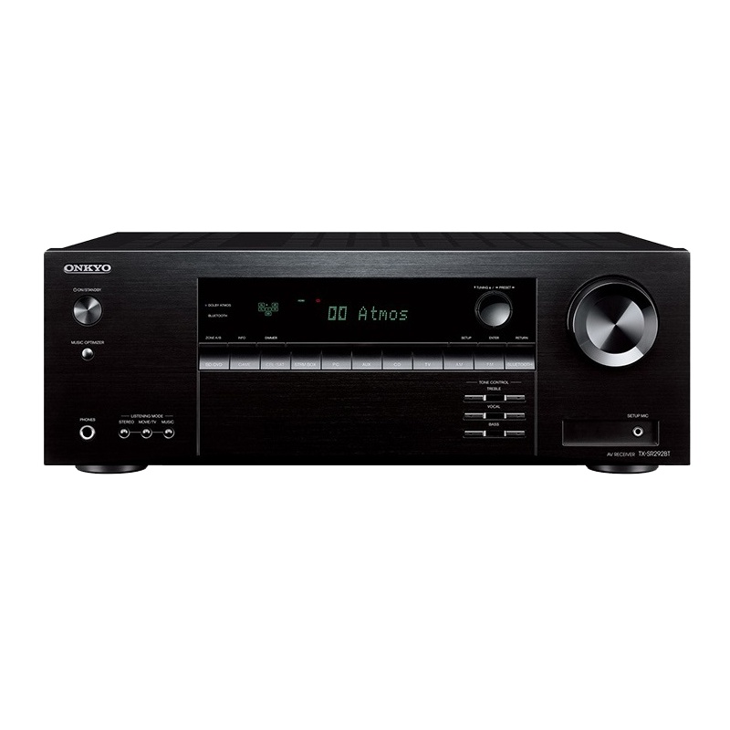 Onkyo/安桥 TX-SR292 功放 音响 音箱 家庭影院 5.2声道功放机 杜比全景声 DTS-HD