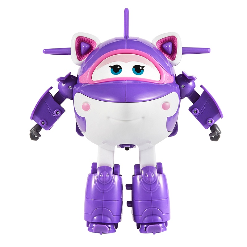 奥迪双钻 超级飞侠第5季变形机器人男孩女孩玩具儿童玩具 大号变形机器人雪儿740263