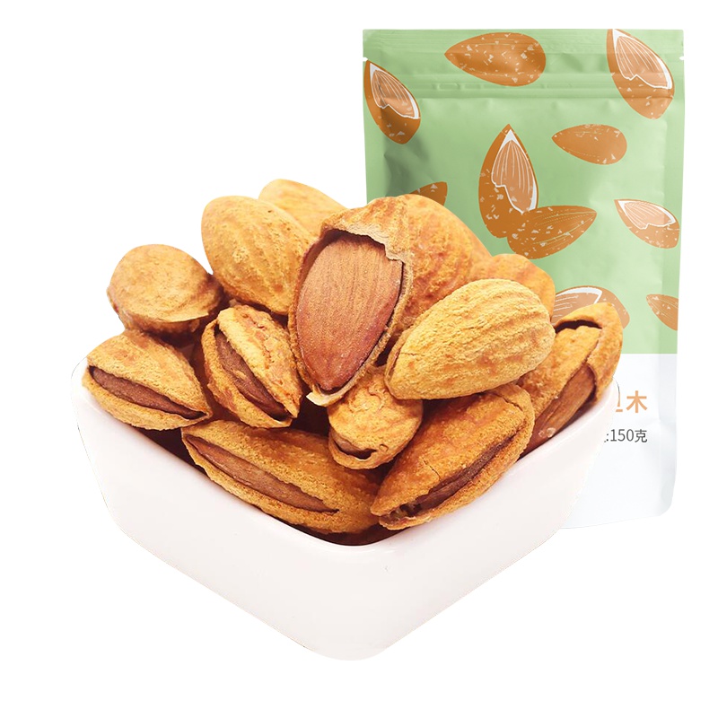 【西域美农盐焗巴旦木150g】新疆特产干果零食巴旦木杏仁