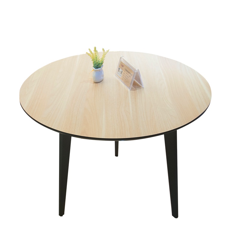 榭邦 圆形原木色 洽谈桌