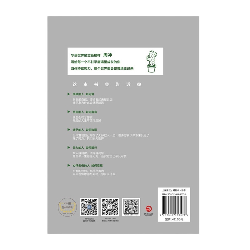 我更喜欢努力的自己 9787540480578